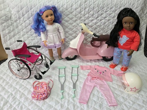 Our generation moped doll - &,