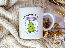 Funny I Can Buy Myself Flowers Mug Weed Cannabis Smokers Gift Birthday Christmas