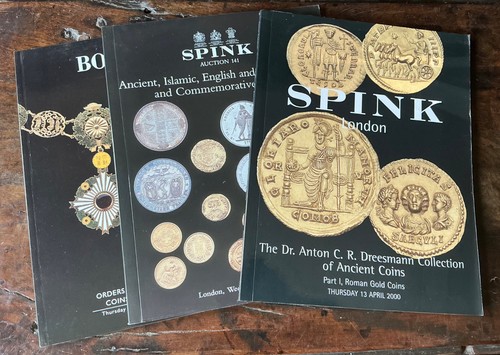 Spink bonhams coin auction - x3, spink/bonhams