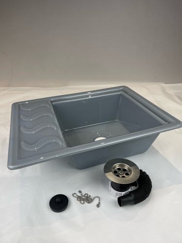 Acrylic grey 306 wave - acrylic,