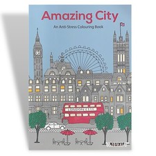 Amazing City Adult Colouring