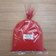1KG RAL 3001 SIGNAL RED GLOSS POWDER COATING POWDER