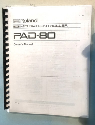 Roland pad octapad - pad-80,