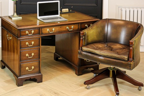 Antique solid mahogany twin - mahogany,