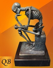 SKELETON THINKER BRONZE