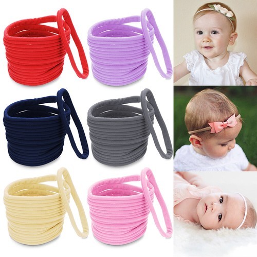 10pcs nylon hairband - 10pcs, diy