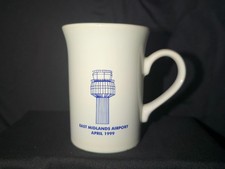 Airport souvineer mug! New old stock from East Midlands Airport - circa 1999