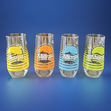 Sharp’s brewery Cornwall PINT Glass Set colourful party decor home pub bar gift 