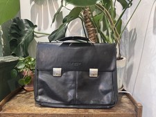 Vintage Black Leather