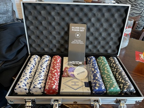 Silver fox pro poker - silver,