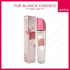 AVON PUR BLANCA ESSENCE EDT PERFUME - 50ml (GARDENIA + TIARE FLORAL SCENT)