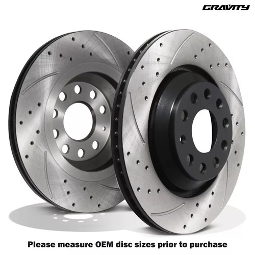 Rear drilled grooved 310mm - rear,