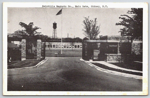 Vintage postcard scintilla - postcard,