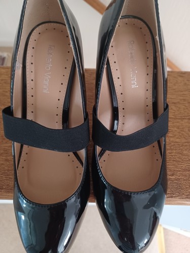 Roberto vianni black patent - vianni,