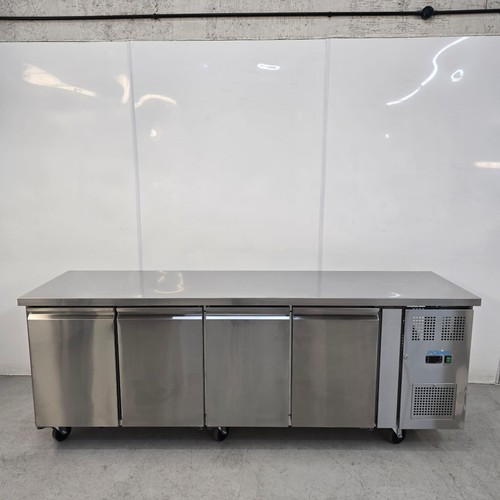 Counter fridge 4door slimline - counter,