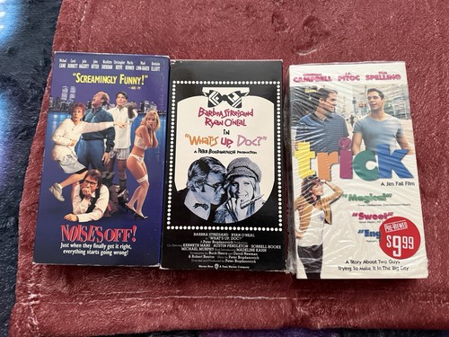 Vhs tapes trick noises off - vhs,
