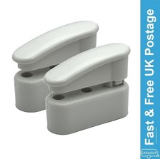 2 x Adjustable Plastic