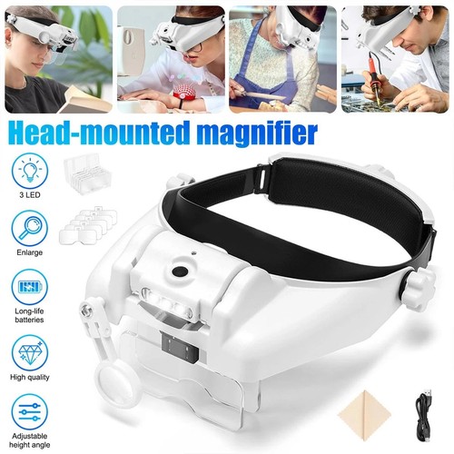 Led headband headset - headset, head