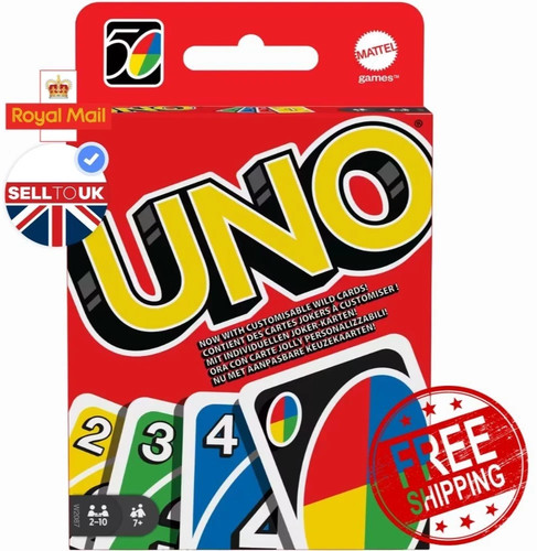 Uno cards play for family - uno,