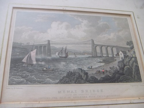The menai bridge wales - the,