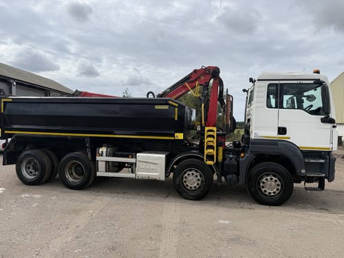 Man 2020 tipper grab 8x4 - man, with