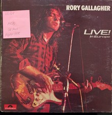 Rory Gallagher Live In Europe