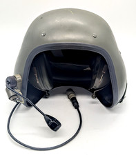 British Army Iraq War Amplivox AFV Crewmans Tank Helmet Green Good Condition