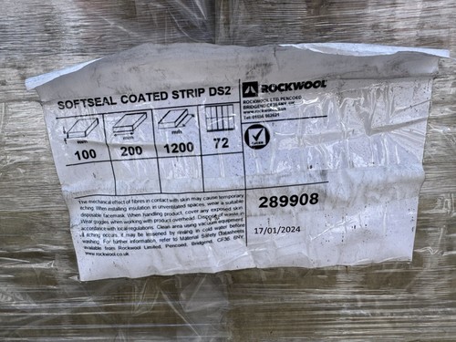 Lengths rockwool fire - 72,