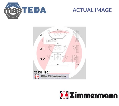 231311951 brake pads - 231311951,