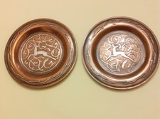 ISLAMIC DAMASCENE PAIR of