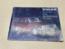 1985 VOLVO TURBO, DL & GL