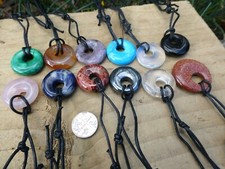 Crystal gemstone donut - crystal,