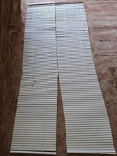 3 white Venetian window blinds (max. 208x45, max. 157x60), 2 wands, attachments