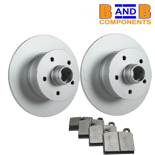 Front brake discs pads vw - pads,