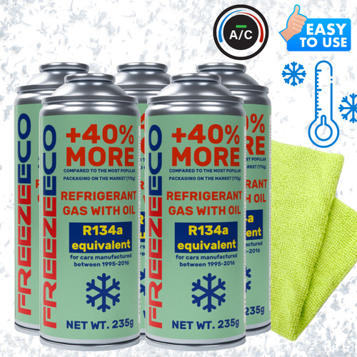 R12 r134a freezeeco 2in1 - 5x,