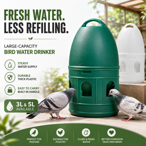 Clear pigeon bird - 3-5l,
