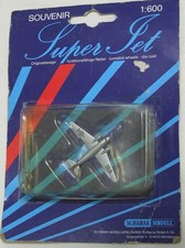 Schabak 1:600 Diecast Super Jets Airlines Swissair DC-3 Sealed   RARE