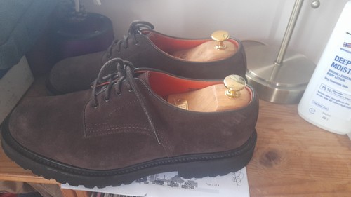 Trickers linda size suede - trickers,