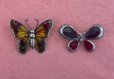 Vintage Brooch "Two