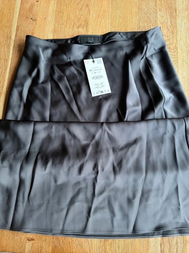 Zara women grey satin - zara, maxi