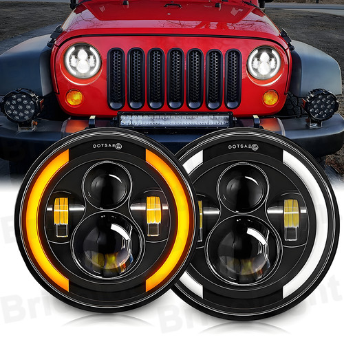 Round black dot - black, led