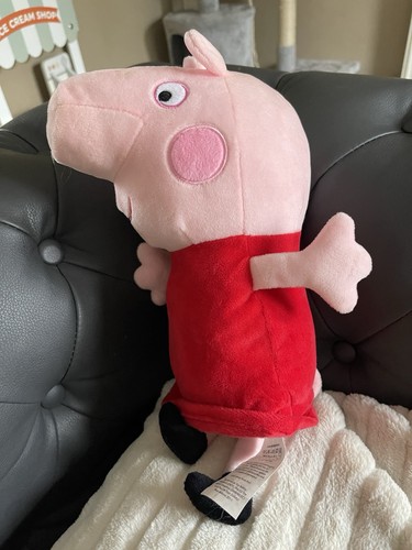 Peppa pig official plush toy - peppa,