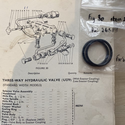 Implematic hydraulic valve - db,
