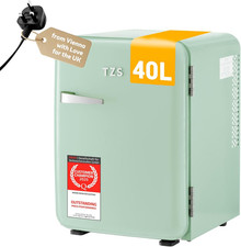 Retro mini fridge 40l - -,