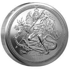 2024 Isle of Man Angel 1oz silver coin