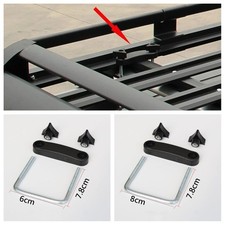 Effortless Use U Bolt Roof Rack Clamps for Luggage Frame Retainer Clip