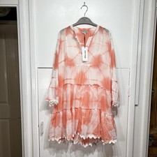 Juliet Dunn Mini Dress Orange