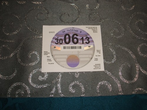 Tax disc 06 13 - disc,