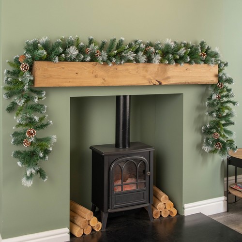 9ft christmas garland - 9ft,