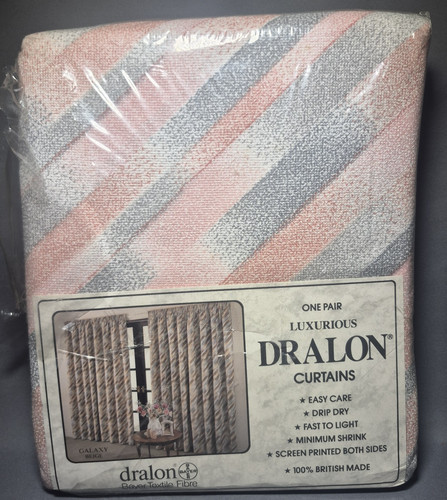 Pair luxury dralon curtains - pair,